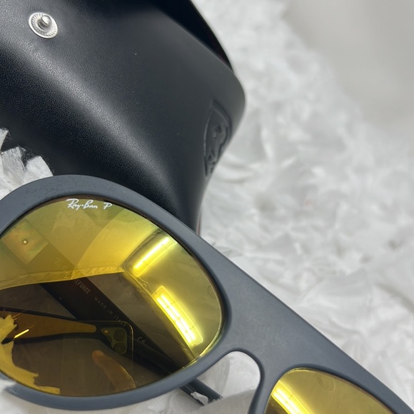 RAY BAN RB4310M SCUDERIA FERRARI COLLECTION MEN’S 58-16-140 Made In Italy - Picture 4 of 12